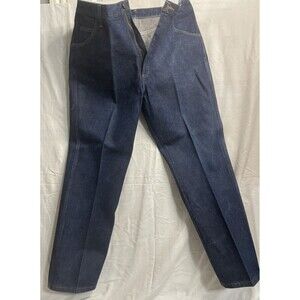 Rustler #87624NV Size 40x30, Cotton Denim 5-Pocket Styling Flat Front BLUE JEANS
